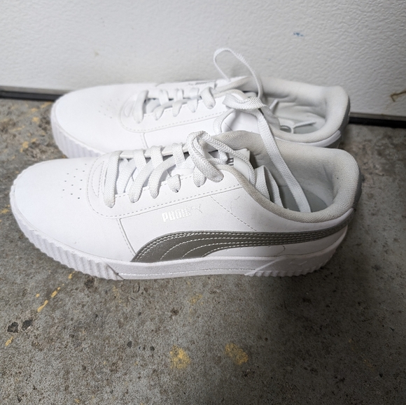 Basket Puma blanche, size: 8,5 - Picture 2 of 3